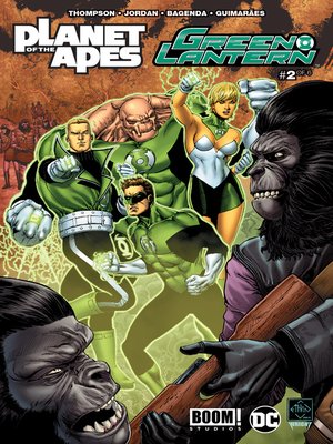 cover image of Planet of the Apes/Green Lantern (2017), Issue 2